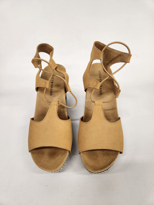Vist Large View of Product Image Which is Used Lucky Brand Wedge Sandals 8