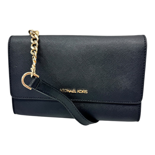 Vist Large View of Product Image Which is Used Michael Kors Crossbody wristlet handbag
