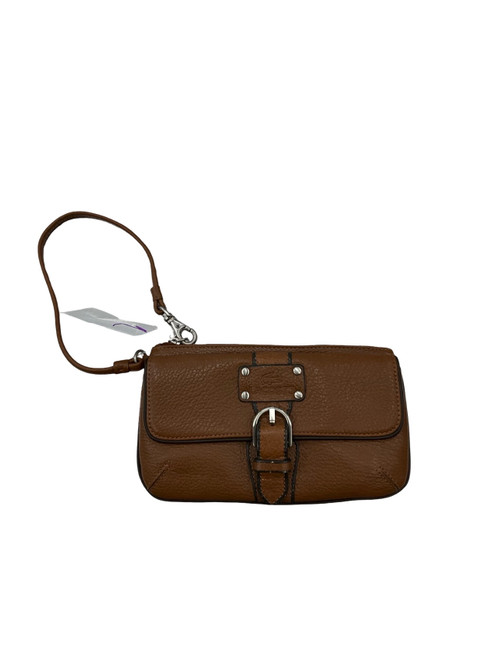 Vist Large View of Product Image Which is Used Lacoste Leather Wristlet