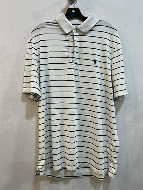 Vist Large View of Product Image Which is Used Polo Ralph Lauren Mens Short Sleeve Top M/15-15.5