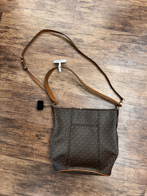 Vist Large View of Product Image Which is Used Michael Michael Kors Large Leather Handbag