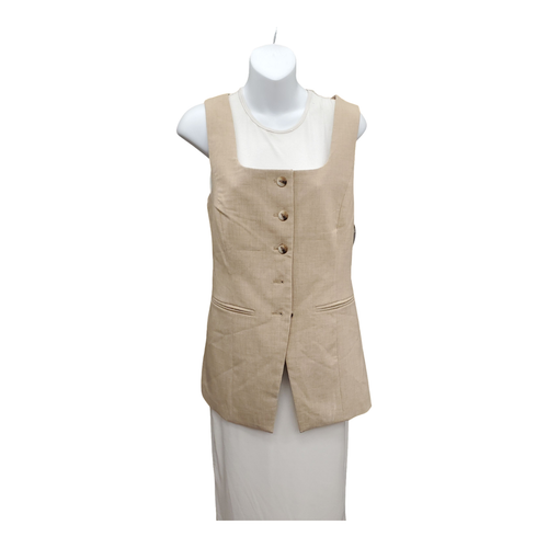 Vist Large View of Product Image Which is Used Rachel Zoe Vest S-4/6