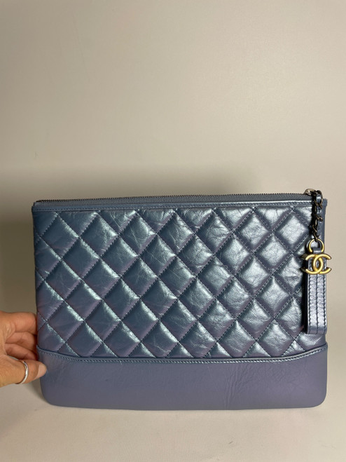 Vist Large View of Product Image Which is Used Chanel Gabrielle Clutch