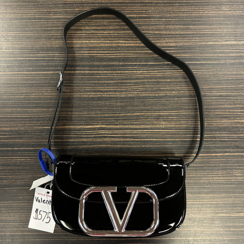 Vist Large View of Product Image Which is Used Valentino Small Leather Handbag