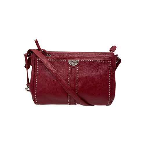 Vist Large View of Product Image Which is Used Brighton Large Leather Handbag