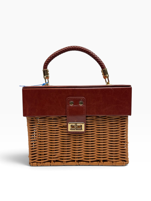 Vist Large View of Product Image Which is Used Unbranded Small Leather Handbag
