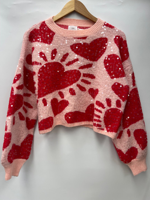 Vist Large View of Product Image Which is Luna Ivy Heavyweight Sweater XS-0/2