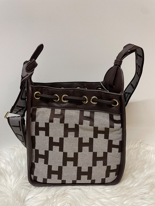 Vist Large View of Product Image Which is Used H Halston Large Handbag