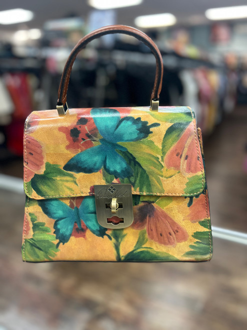 Vist Large View of Product Image Which is Patricia Nash Small Leather Handbag