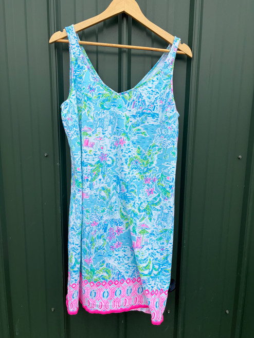 Vist Large View of Product Image Which is Used Lilly Pulitzer Short Dress F XL-16