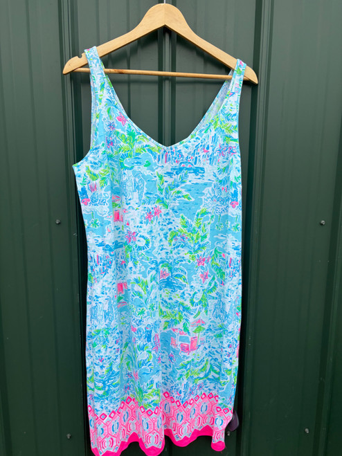 Vist Large View of Product Image Which is Used Lilly Pulitzer Short Dress F XL-16