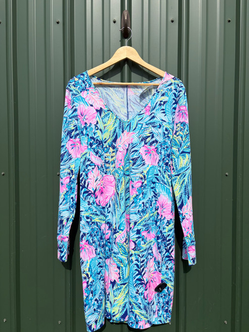 Vist Large View of Product Image Which is Used Lilly Pulitzer Short Dress F XL-16