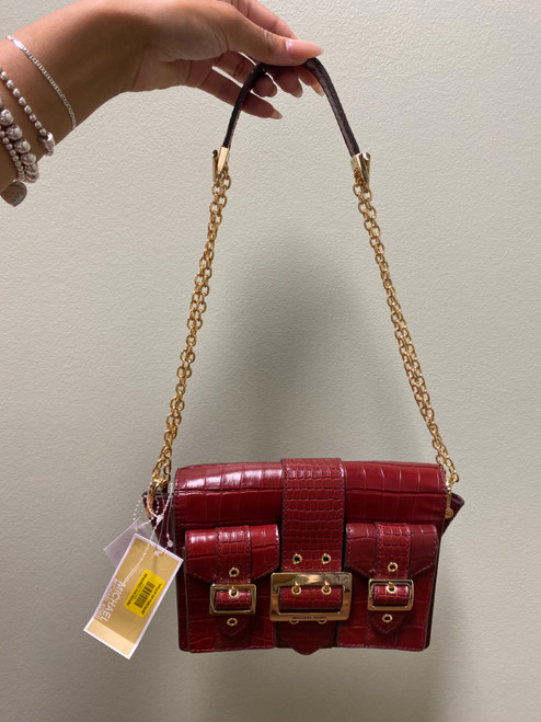 Vist Large View of Product Image Which is Used Michael Kors Small Leather Handbag
