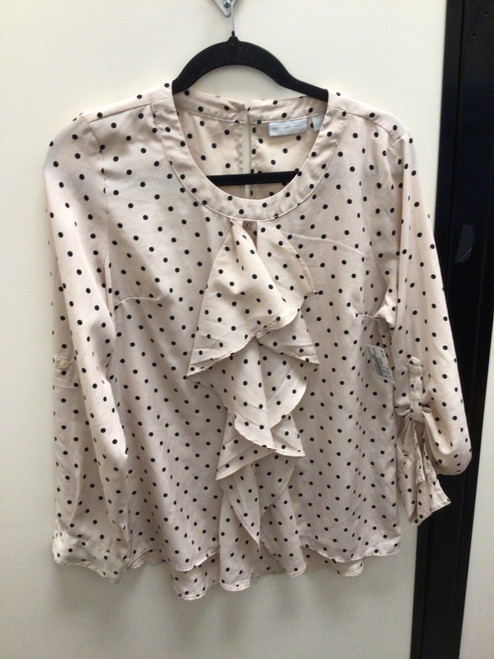 Vist Large View of Product Image Which is Used New York & Company Long Sleeve Top M-8/10