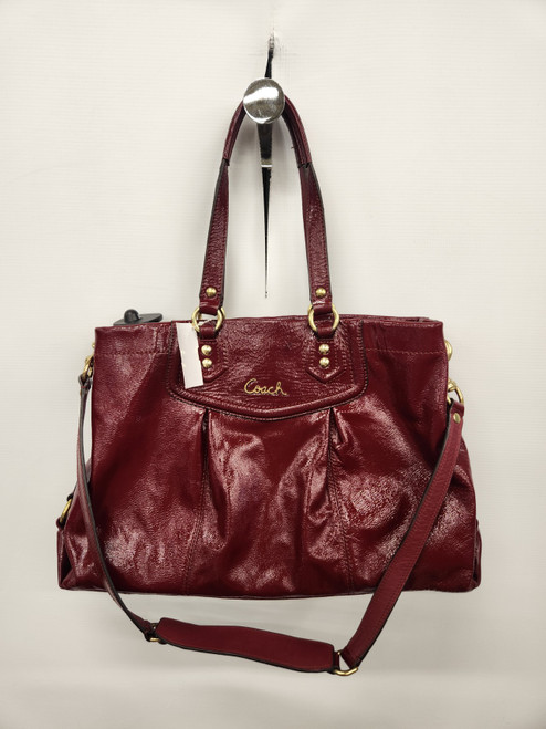 Vist Large View of Product Image Which is Used Coach Large Leather Handbag
