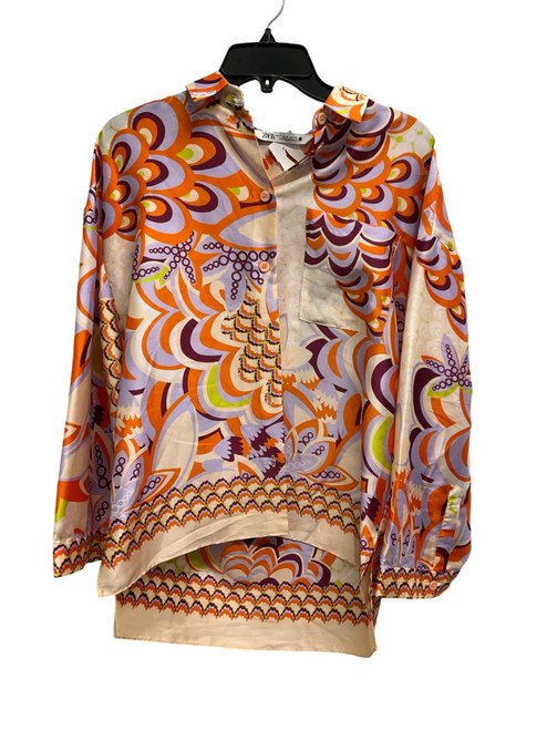 Vist Large View of Product Image Which is Used Zara Long Sleeve Top S-4/6