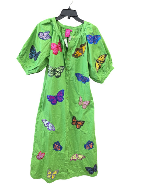 Vist Large View of Product Image Which is Used Queen Of Sparkles Long Dress F XS-0/2