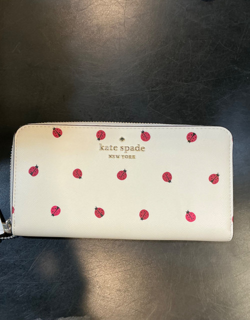 Vist Large View of Product Image Which is Used Kate Spade New York Leather Wallet