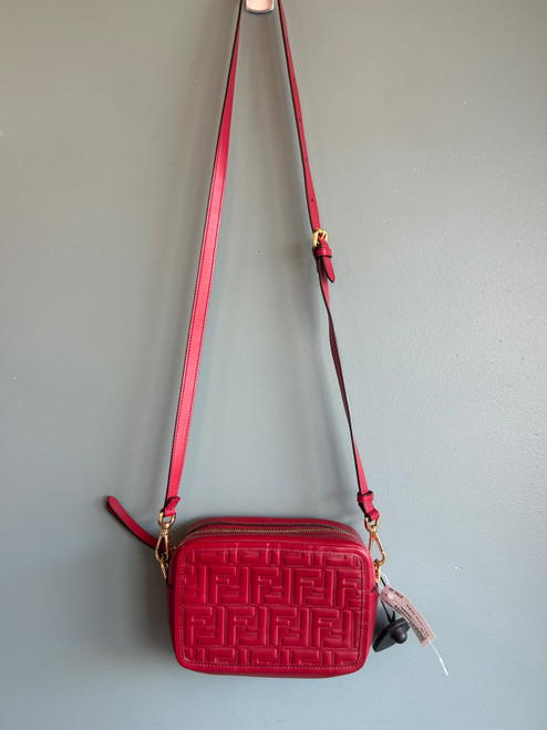 Vist Large View of Product Image Which is Used Fendi Small Leather Handbag