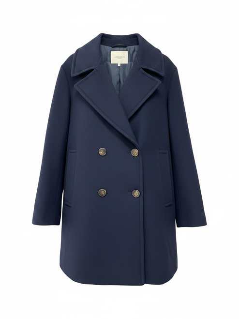 Vist Large View of Product Image Which is NWT Lafayette 148 Short HeavyCoat L-12/14
