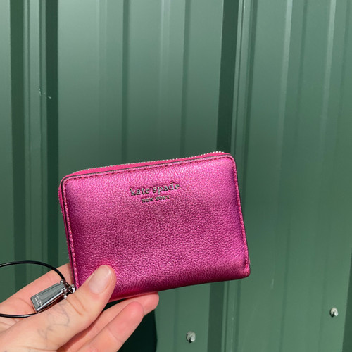 Vist Large View of Product Image Which is Used Kate Spade New York Leather Wallet