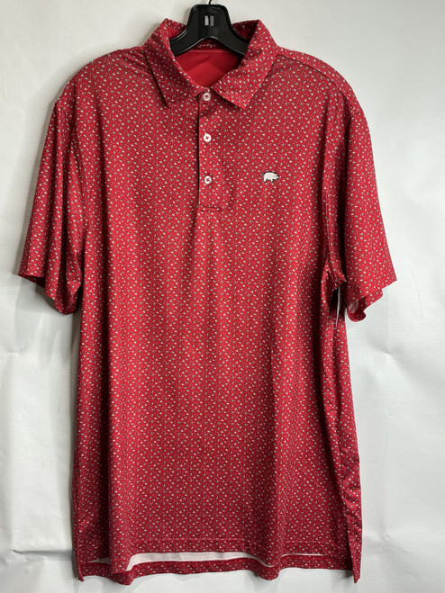 Vist Large View of Product Image Which is Used Curly Tail Mens Short Sleeve Top M/15-15.5