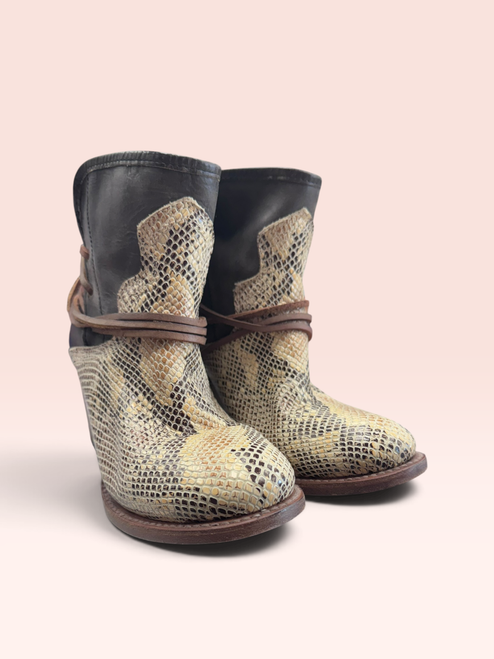 Vist Large View of Product Image Which is Used Free Bird Ankle Boots 11