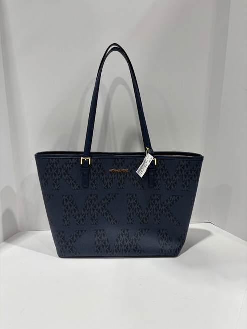 Vist Large View of Product Image Which is Used Michael Michael Kors Large Leather Handbag