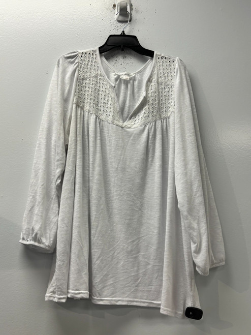 Vist Large View of Product Image Which is Used Penningtons Long Sleeve Top 4X-24