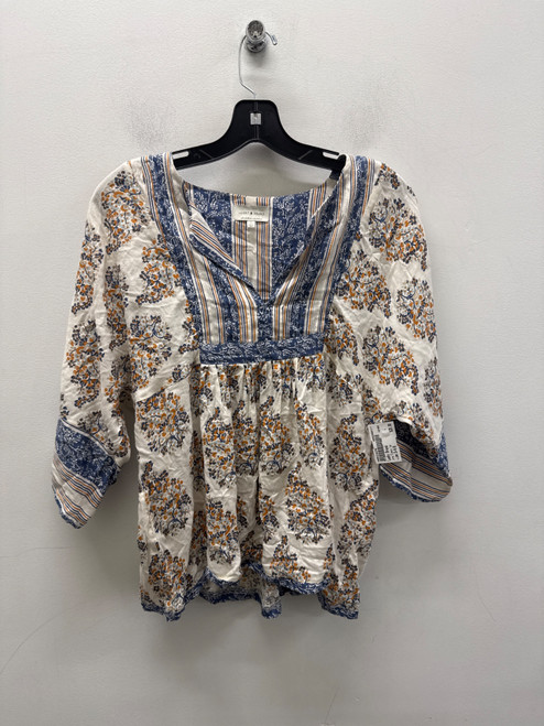Vist Large View of Product Image Which is Used Colourful Lucky Brand Long Sleeve Top S-4/6