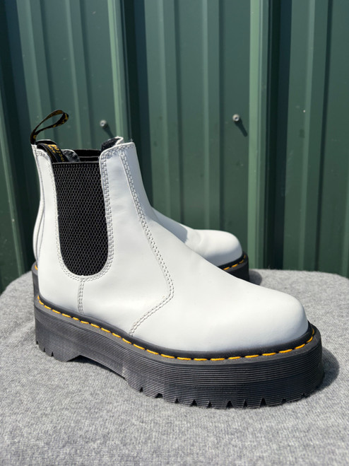 Vist Large View of Product Image Which is Used Dr. Martens Ankle Boots 8