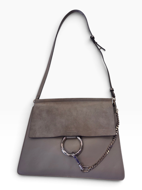 Vist Large View of Product Image Which is Used Chloe Large Leather Handbag
