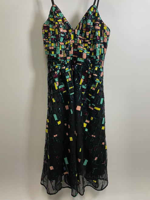 Vist Large View of Product Image Which is Used Dress the Population Long Dress F M-8/10