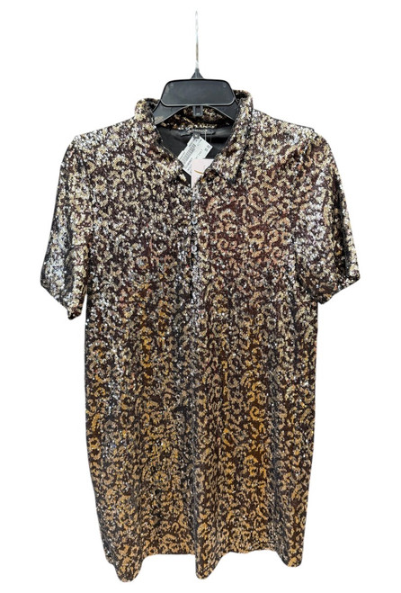 Vist Large View of Product Image Which is Used Olivaceous Short Dress F M-8/10
