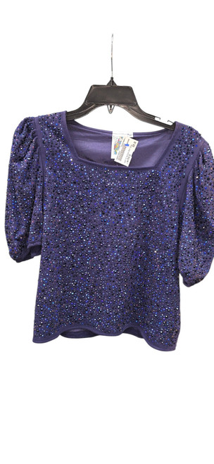 Vist Large View of Product Image Which is Used Queen Of Sparkles Short Sleeve Top M-8/10