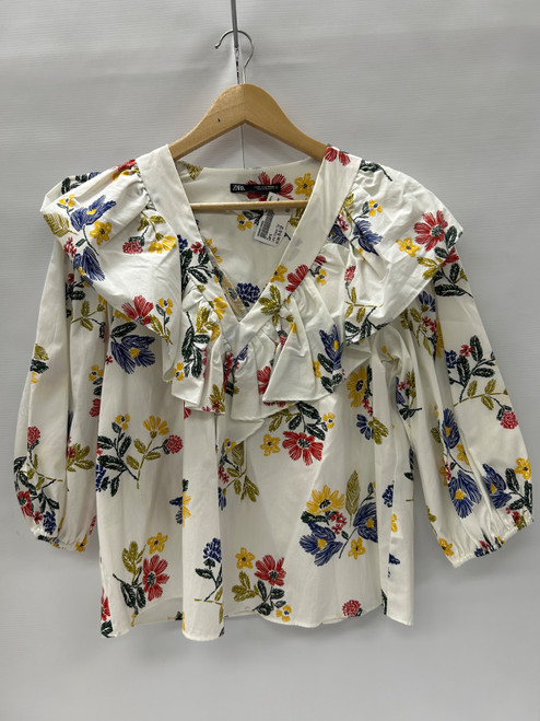 Vist Large View of Product Image Which is Used Zara Long Sleeve Top M-8/10