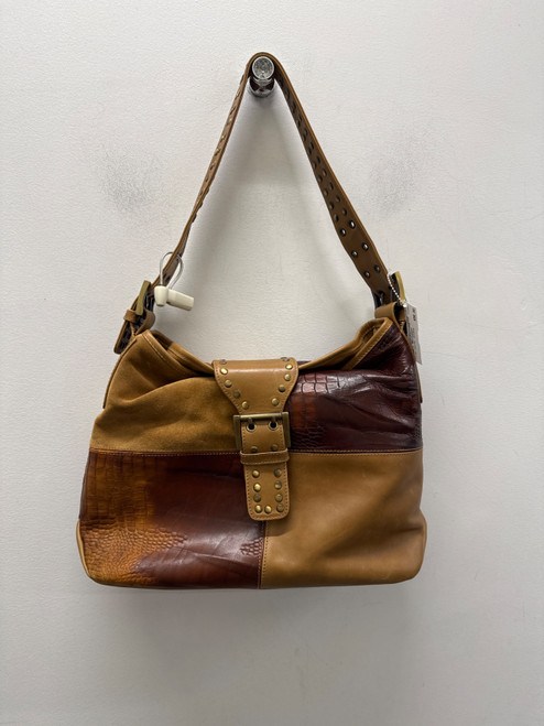 Vist Large View of Product Image Which is Used Brown Stuart Weitzman Large Leather Handbag