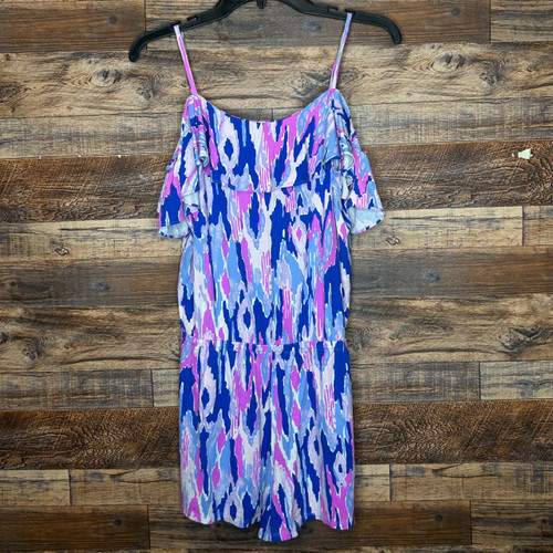 Vist Large View of Product Image Which is Used Lilly Pulitzer Romper M-8/10