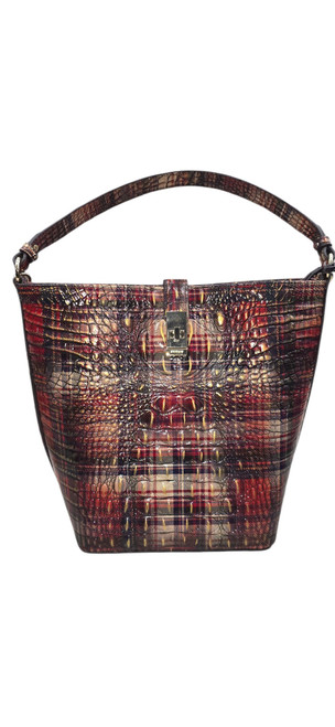 Vist Large View of Product Image Which is Used Brahmin Large Leather Handbag