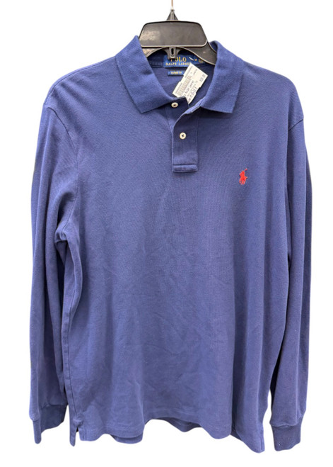 Vist Large View of Product Image Which is Used Polo Ralph Lauren Mens Long Sleeve Top M/15-15.5