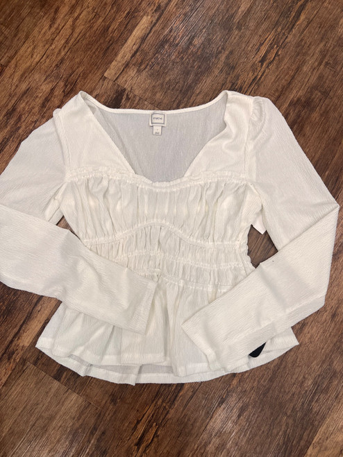 Vist Large View of Product Image Which is Used Maeve Long Sleeve Top L-12/14