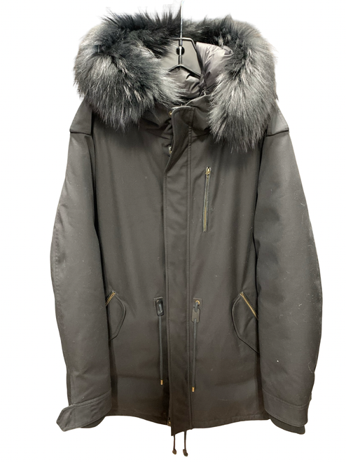 Vist Large View of Product Image Which is Used Mackage Men's Long Heavy Coat L