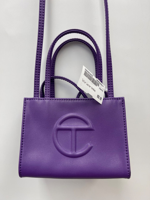 Vist Large View of Product Image Which is Telfar Small Leather Handbag