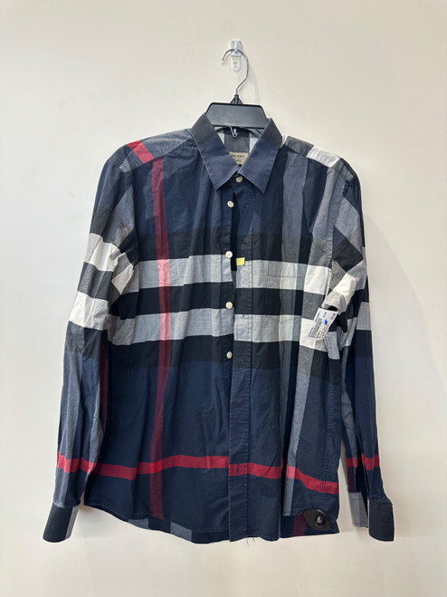 Vist Large View of Product Image Which is Used Burberry Mens Long Sleeve Top M/15-15.5