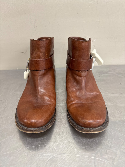 Vist Large View of Product Image Which is Used Brown Burberry Ankle Boots 8