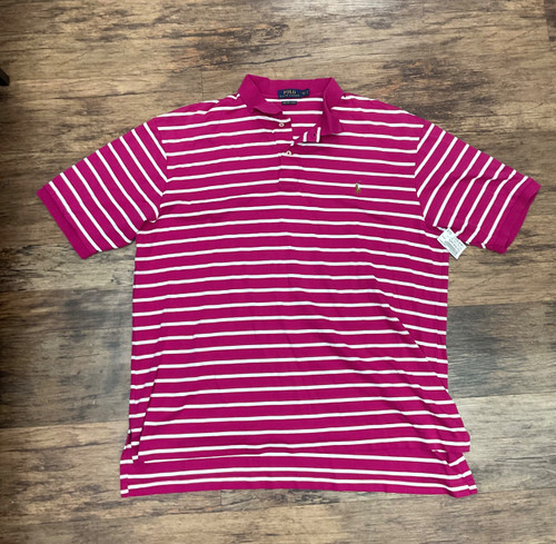Vist Large View of Product Image Which is Used Polo Ralph Lauren Mens Short Sleeve Top 2X/18-18.5