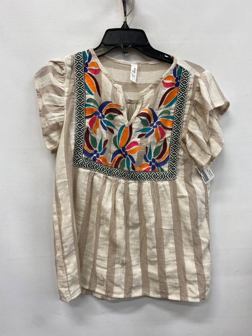 Vist Large View of Product Image Which is Used Unbranded Short Sleeve Top S-4/6