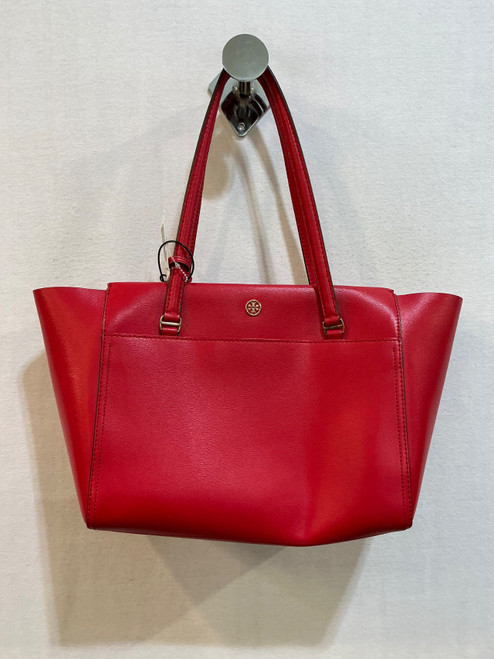 Vist Large View of Product Image Which is Used Tory Burch Large Leather Handbag