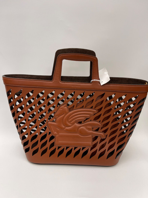 Vist Large View of Product Image Which is Etro  Xlarge Leather Handbag