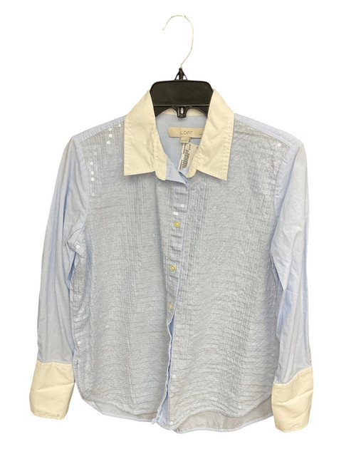 Vist Large View of Product Image Which is Used Loft Long Sleeve Top XS-0/2